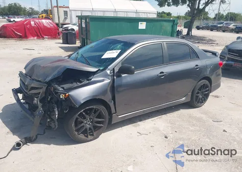 2011 Toyota Corolla S из США, поврежденный, VIN 2T1BU4EE0BC619473